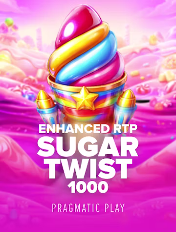 Colorful online casino game artwork with candy-themed graphics